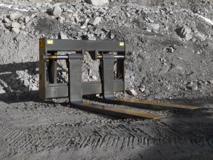 Wheel loader pallet forks manufactured to Customer specs by Tysea Mfg