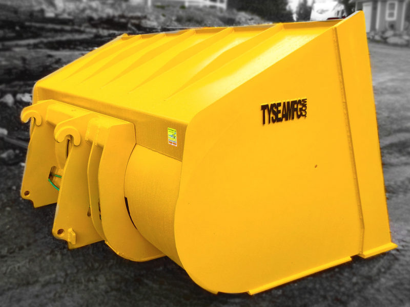 Wheel Loader Tip Out Buckets Tysea Manufacturing Inc