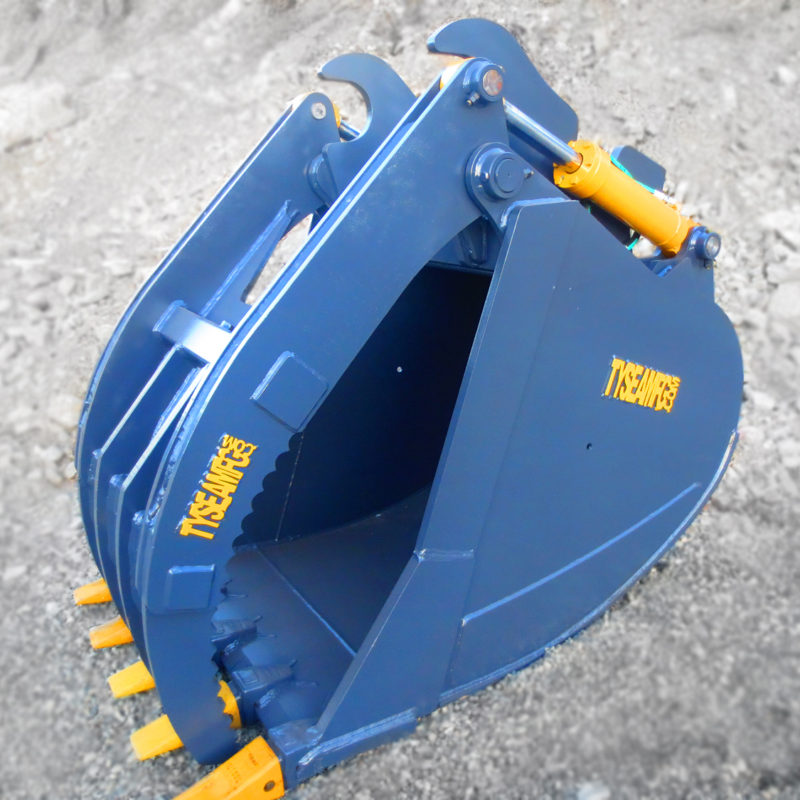 Excavator Grapple Buckets Tysea Manufacturing Inc