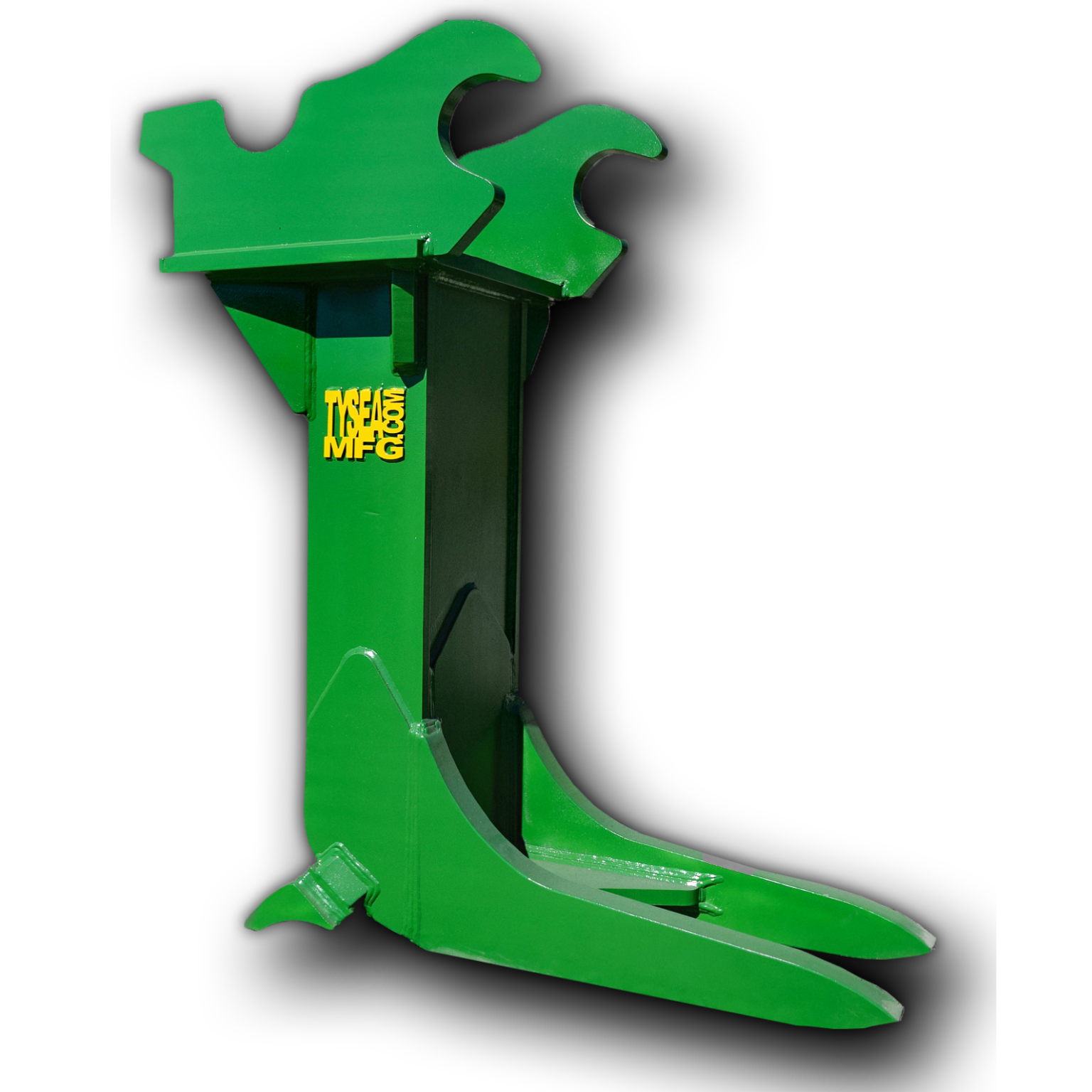 Excavator stumper for ease of removing tree stumps
