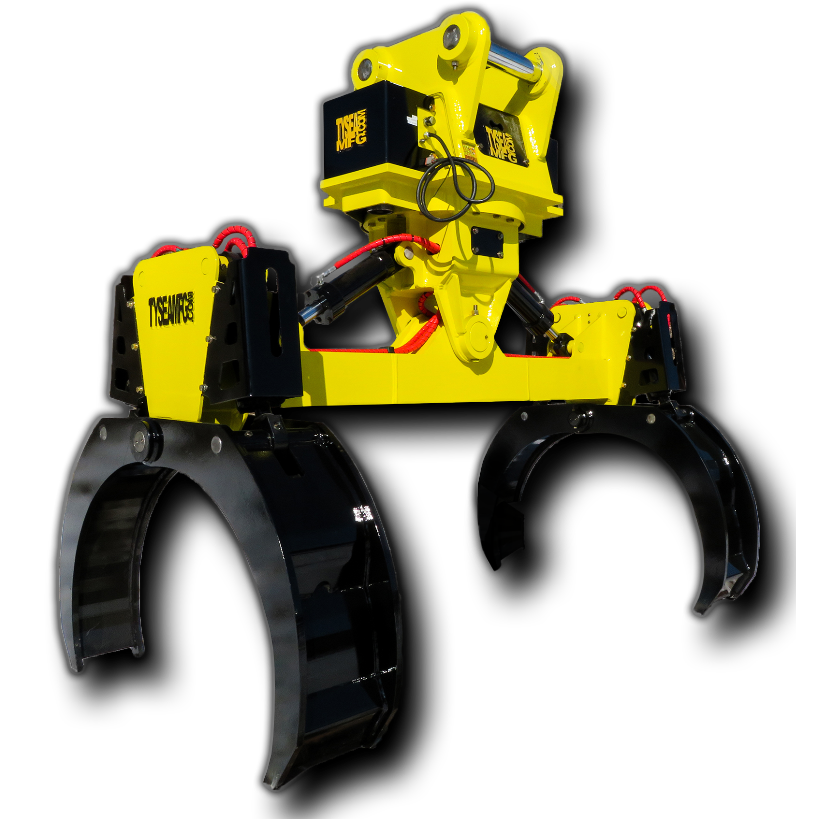 excavatorattachmentpipegrabberhandler3 Tysea Manufacturing Inc