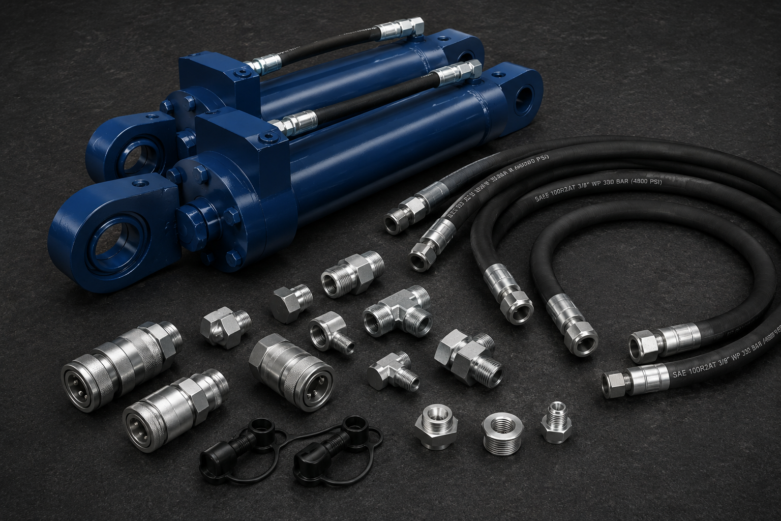 CYLINDERS-HOSES-FITTINGS-SEALS