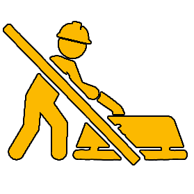 Icon for reduced manual and physical labour

