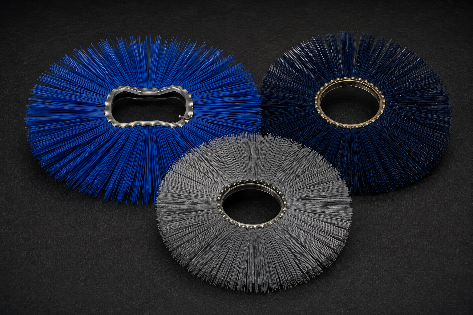 WAFER-BRUSH-POLY-WIRE-CONVULUTED-FLAT